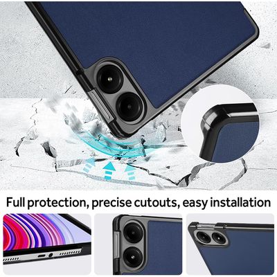 Imagen 2 del producto Funda Inteligente Compatible Con Xiaomi Redmi Pad Pro 12.1 Azul Marino