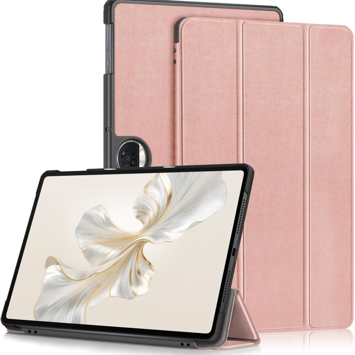 GENERICO - Funda Inteligente Compatible Con Tab Honor Pad 9 12.1 Rosa Gold