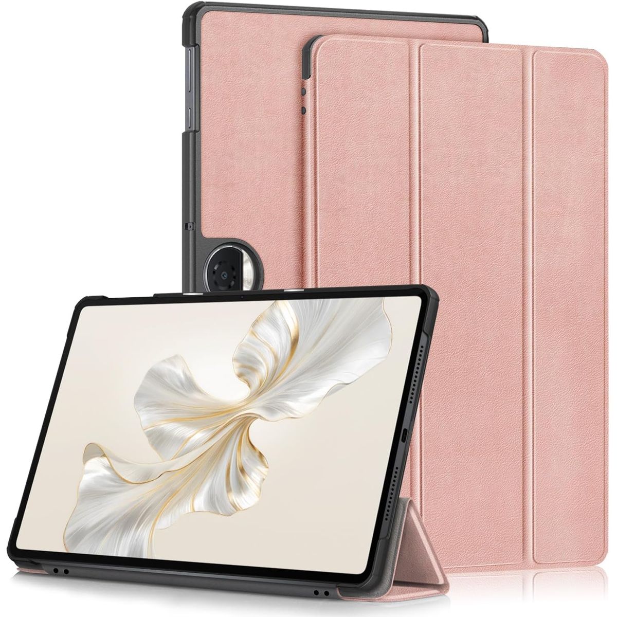 GENERICO - Funda Inteligente Compatible Con Tab Honor Pad 9 12.1 Rosa Gold