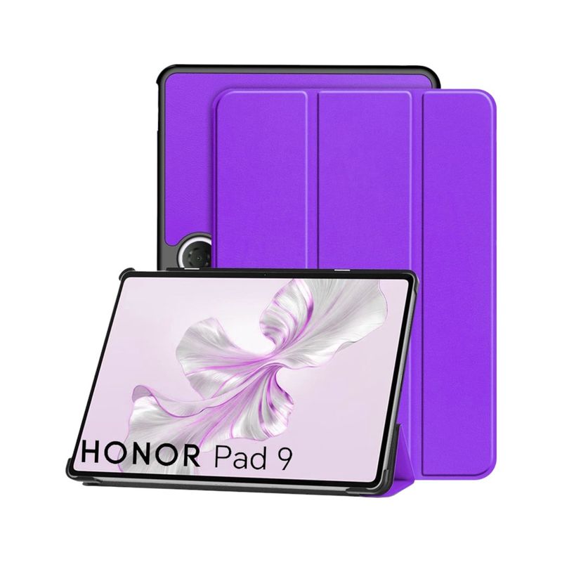GENERICO - Funda Inteligente Compatible Con Tab Honor Pad 9 12.1 Morado