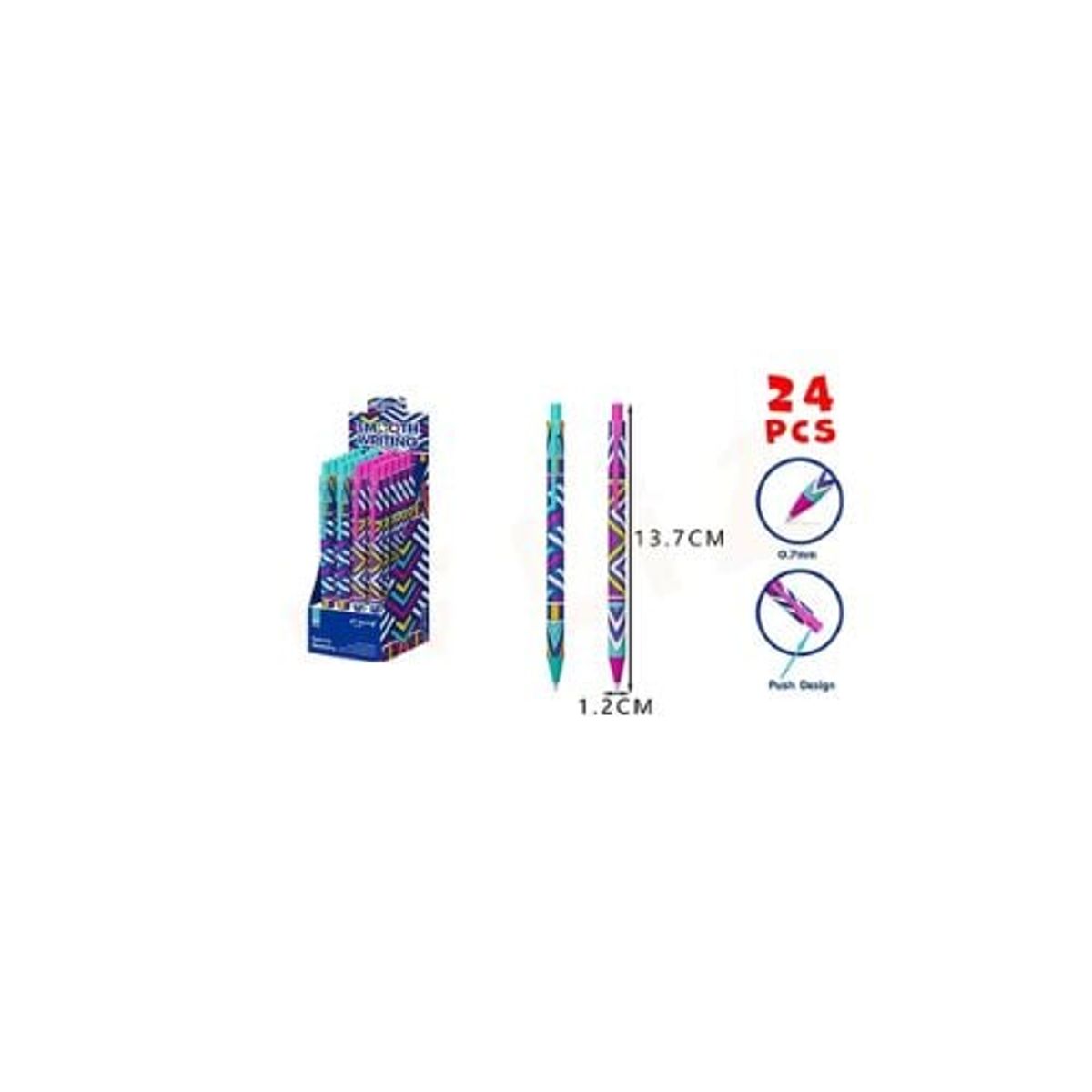 GENERICO - Bolígrafo Patrones 0 7 Mm