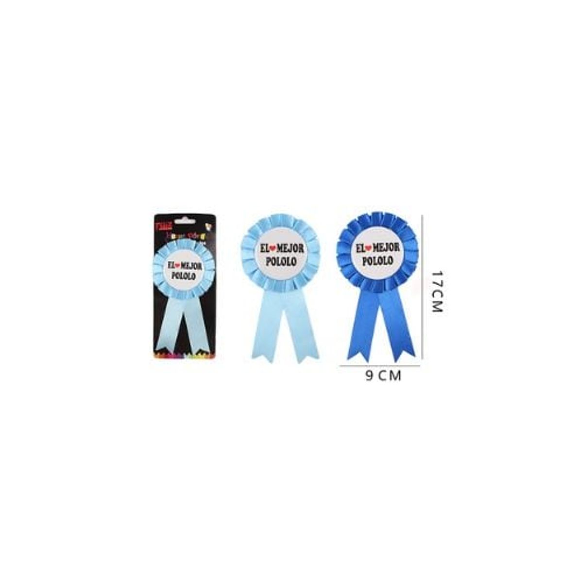 GENERICO - Escarapela El Mejor Pololo Del Mundo