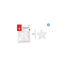 GENERICO - Estrella De Poliestireno 40 Mm 8 Pcs