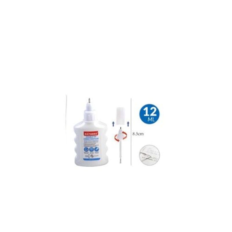 GENERICO - Corrector Liquido 2 En 1 x12 ML