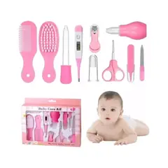 GENERICO - Kit Aseo Bebe Set Higiene Y Cuidado Manicure Bebé Niña