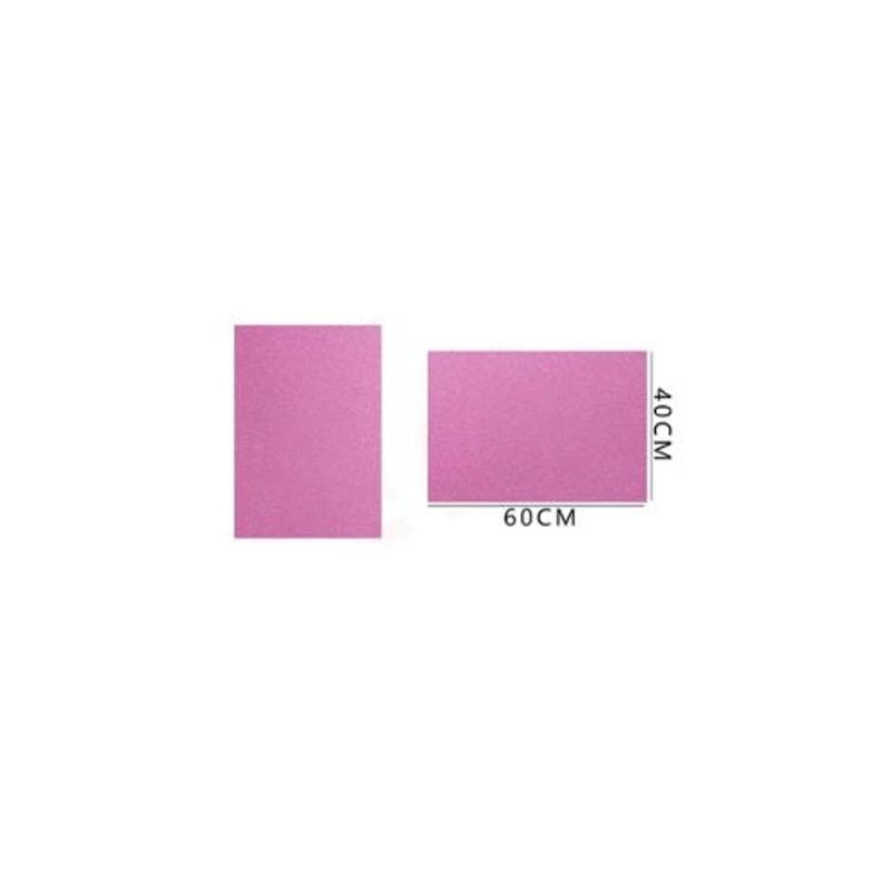 GENERICO - Goma Escarchado Gliter Rosado Fuerte