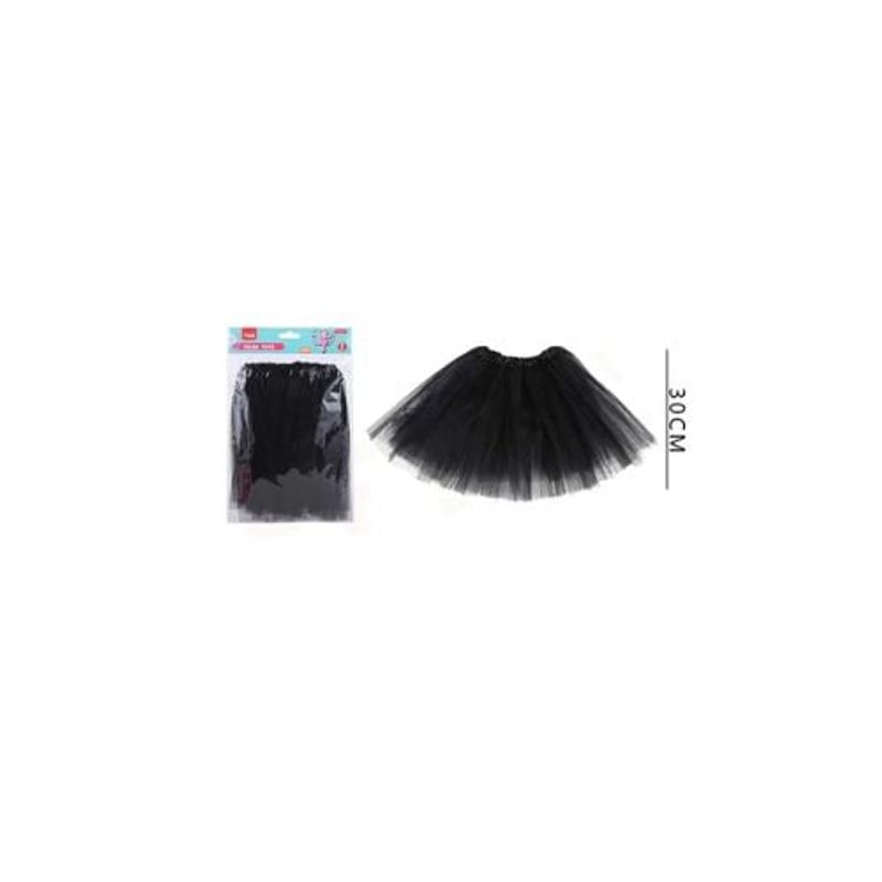 GENERICO - Falda Tutú Negra 30 Cm