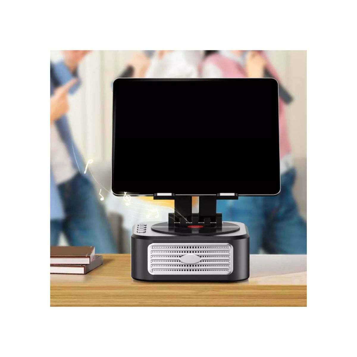 GENERICO - Soporte 2 En 1 Para Tablet Con Altavoz Bluetooth