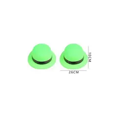 GENERICO - Gorro Fluor Verde 26x10 Cm