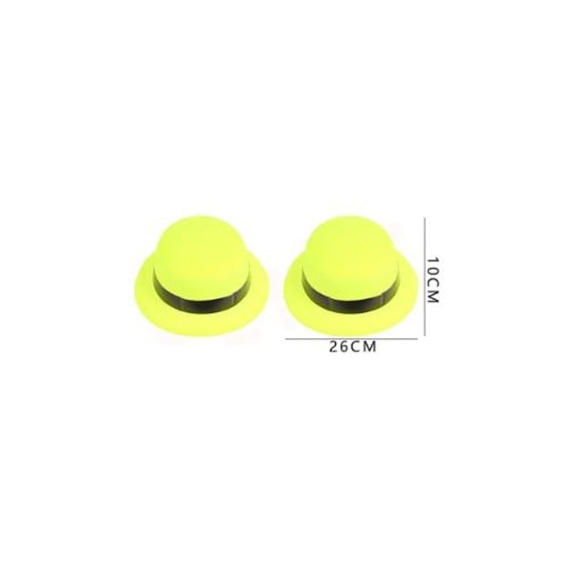 GENERICO - Gorro Fluor Amarillo 26x10 Cm
