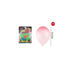 GENERICO - Globos Flúor Colores 25 Cm 12 Pcs