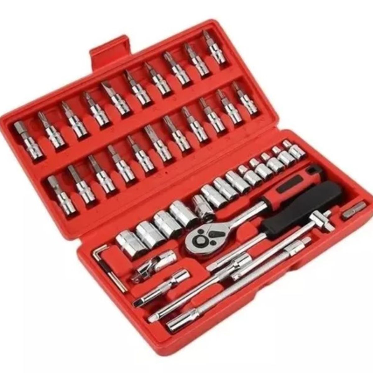 GENERICO - Juego Caja Set Dados Chicharra 46 Pcs Herramientas