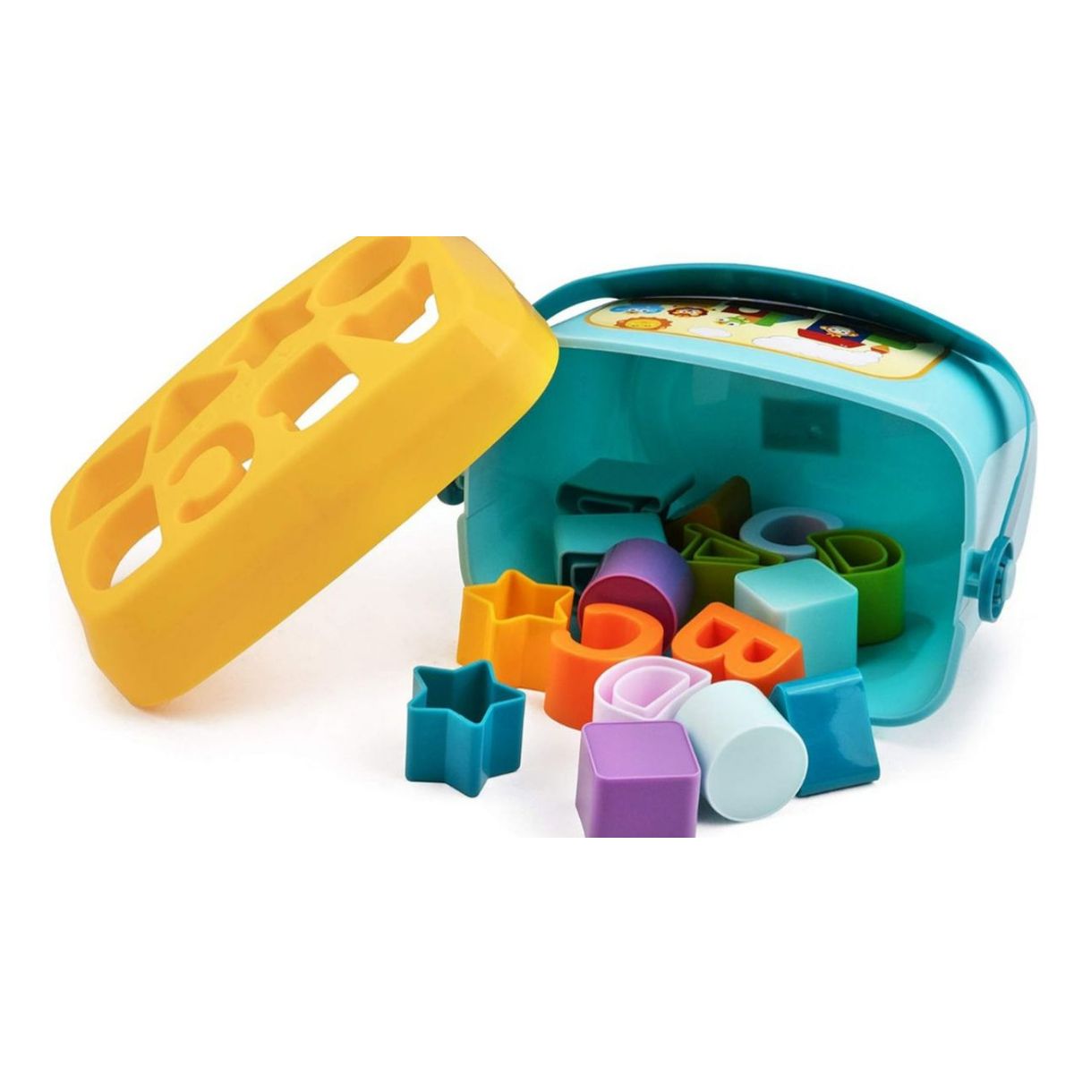 GENERICO - Balde Cbloques De Construcción - Juego Didáctico