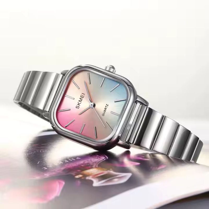 SKMEI - Reloj Para Mujer Acero Inoxidable
