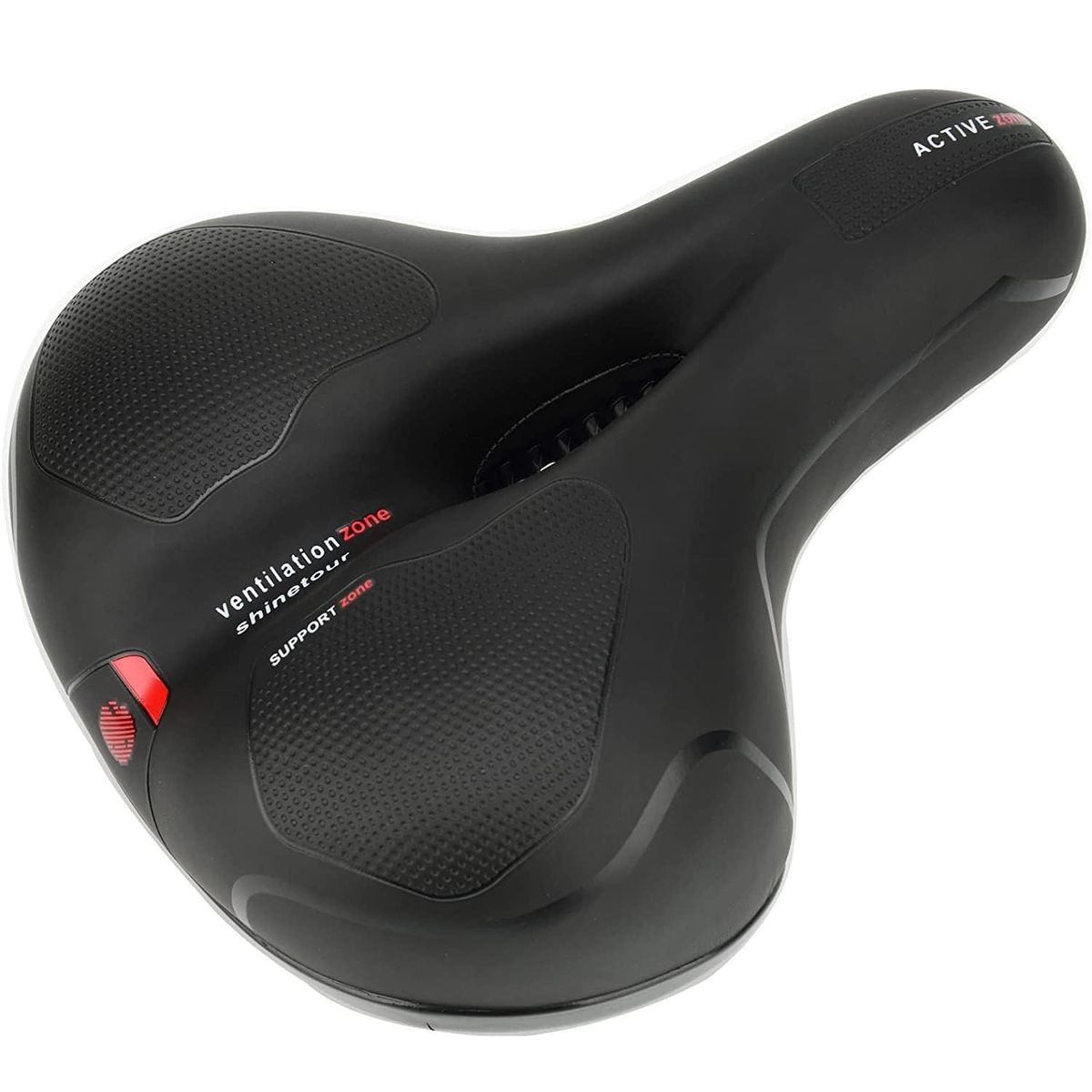 OEM - Sillín Silla Asiento Bicicleta Cómodo Prostático Reflectivo