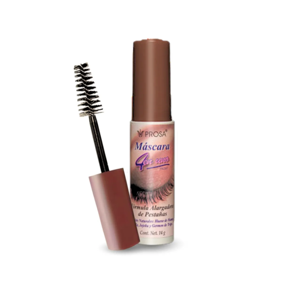 PROSA NATURAL - Mascara de Pestañas Clasica Cafe 14g Prosa