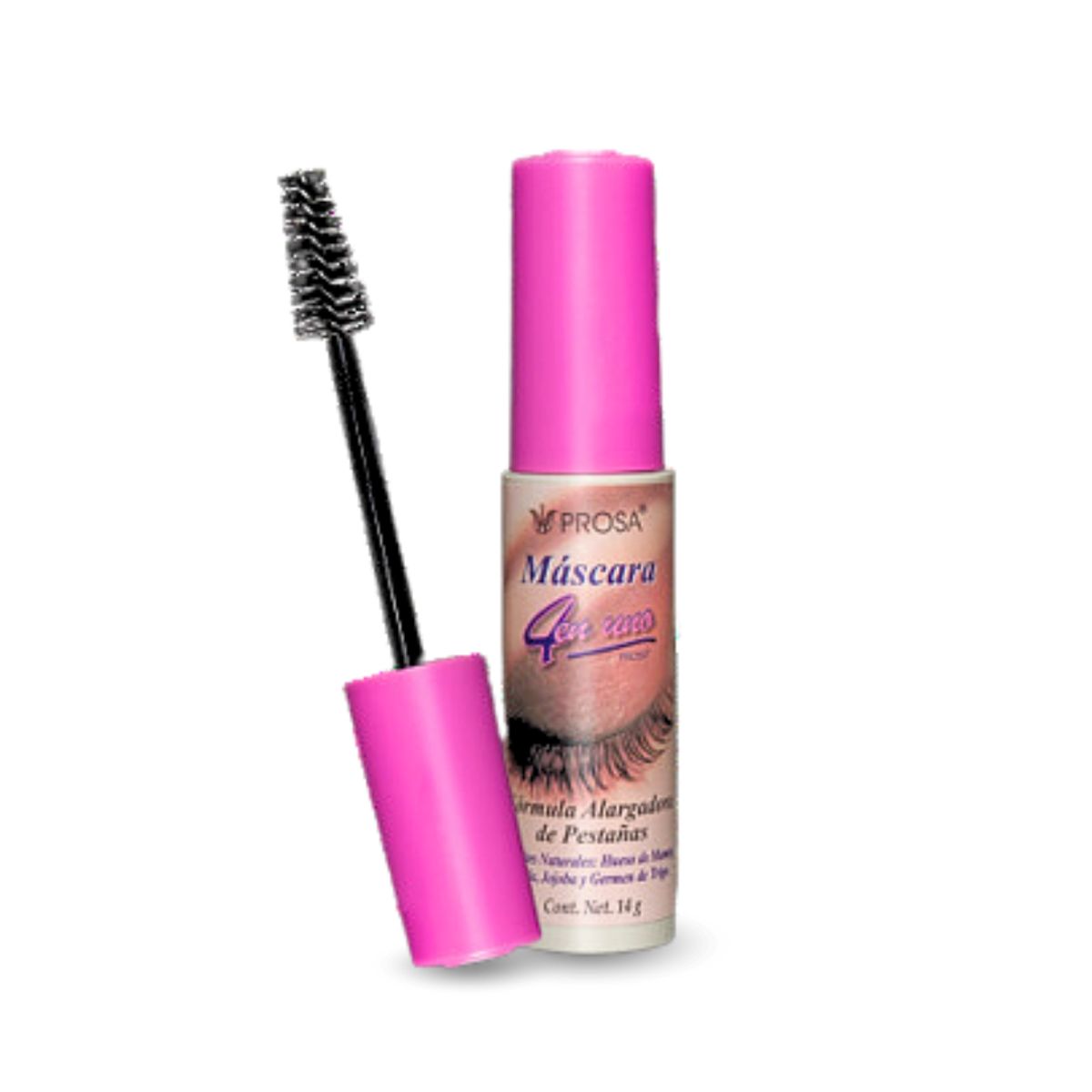 PROSA NATURAL - Mascara de Pestañas Clasica Negro 14gr Prosa