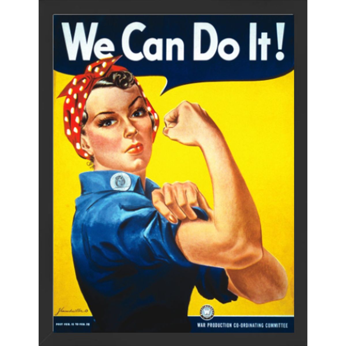 GENERICO - Cuadro Decorativo Lo Podemos hacer con Marco y vidrio 30x40 CM