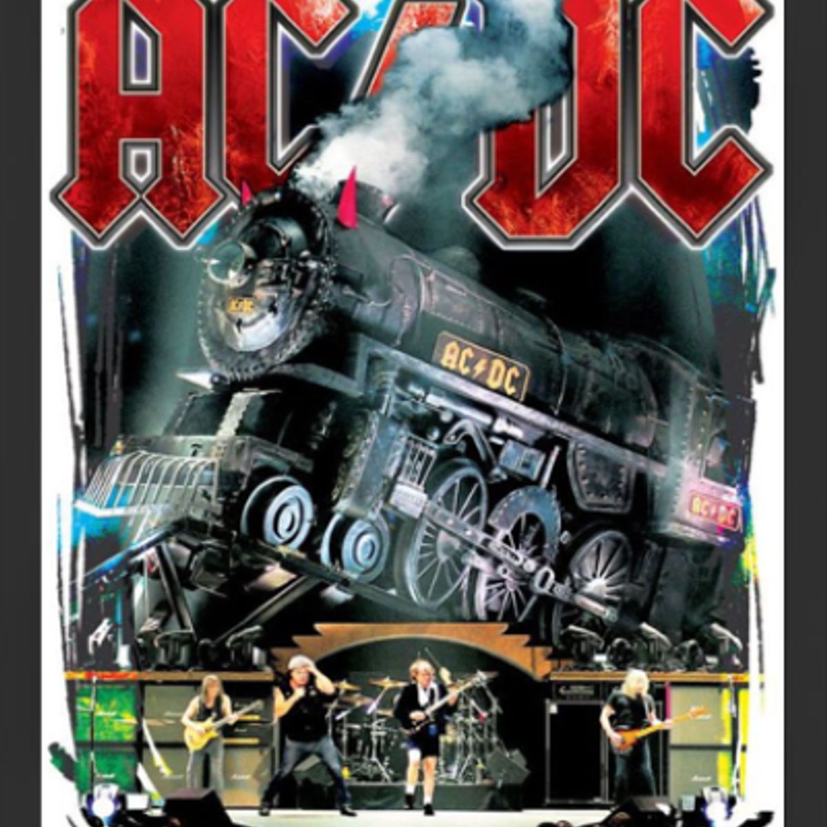 GENERICO - Cuadro Decorativo Black ICE con Marco y vidrio 30x40 CM