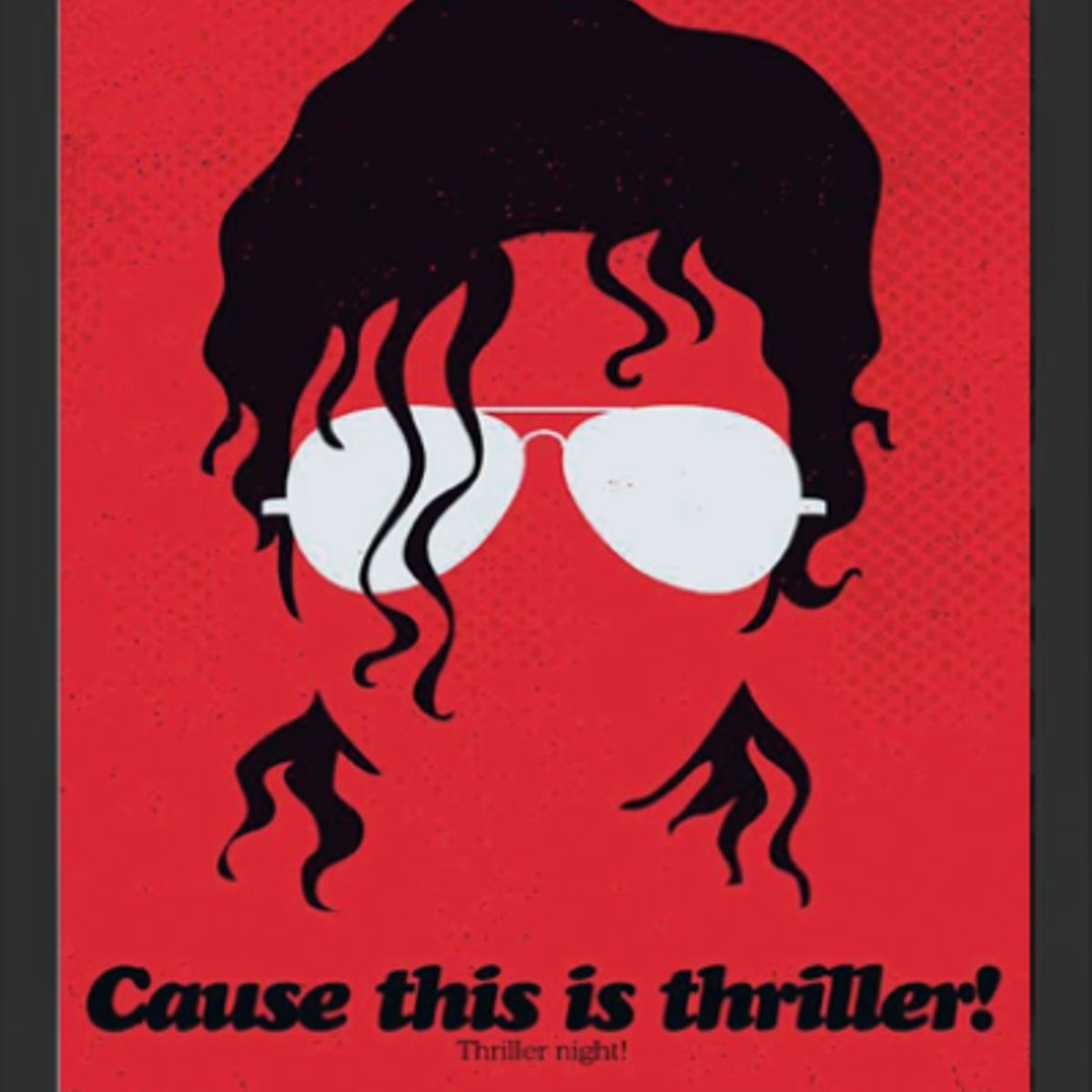 GENERICO - Cuadro Decorativo Michael con Marco y vidrio 30x40 CM