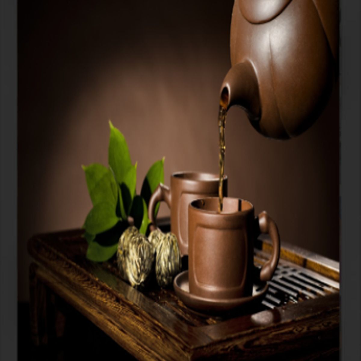 GENERICO - Cuadro Decorativo Vasijas con Marco y vidrio 30x40 CM