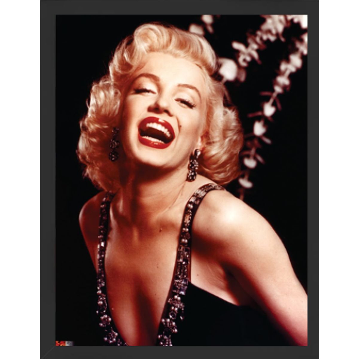 GENERICO - Cuadro Decorativo de Marilyn Monroe con Marco y vidrio 30x40 CM