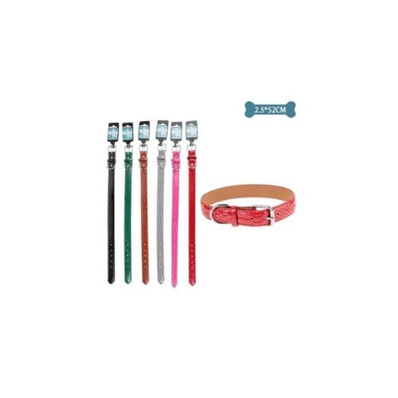 GENERICO - Collar PU Con Estampado De Serpiente 25x52cm 12pcs