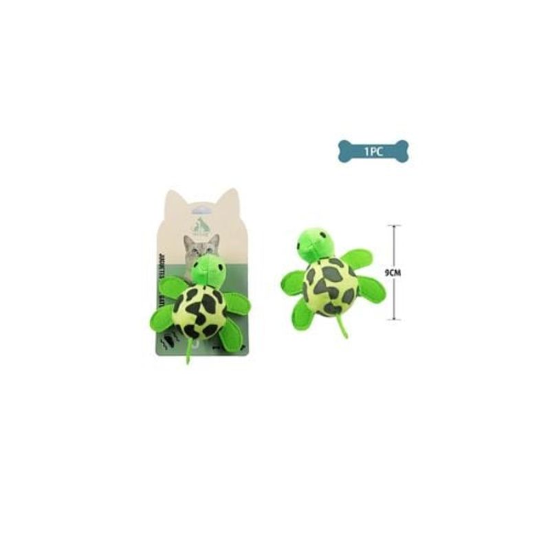 GENERICO - Juguete Para Gato Tortuga Vibradora 9cm