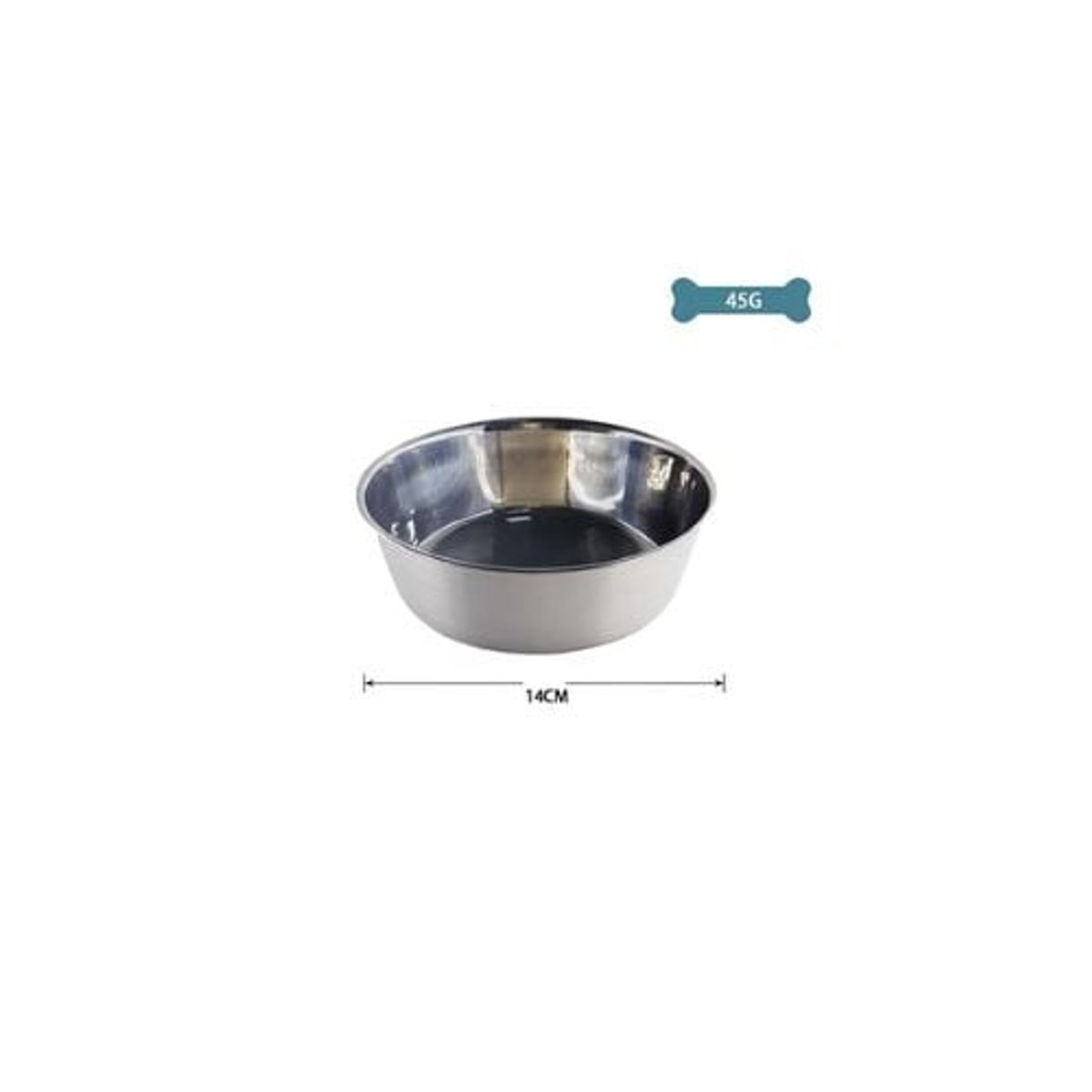GENERICO - Cuenco Metálico 14cm
