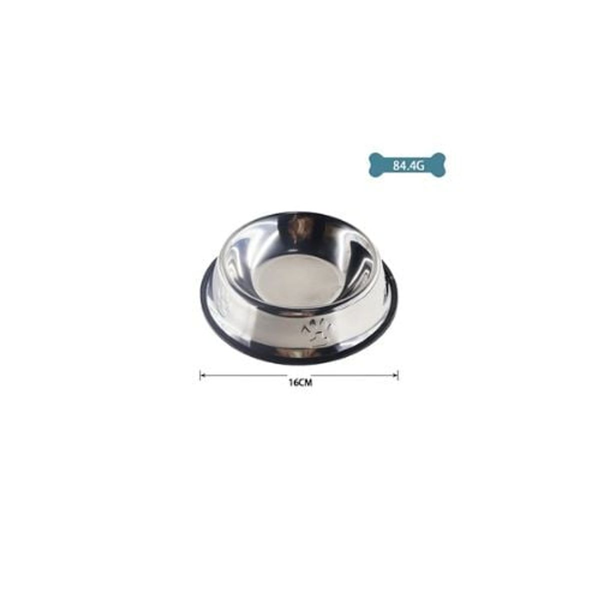 GENERICO - Cuenco Metálico 16cm