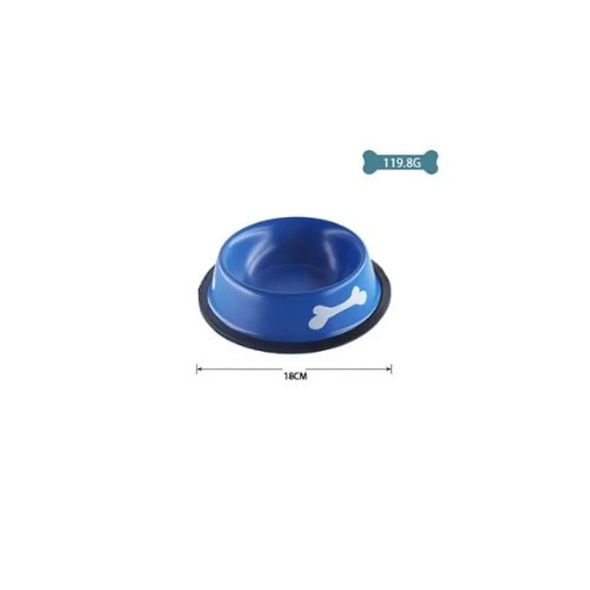 GENERICO - Cuenco Metálico 18cm