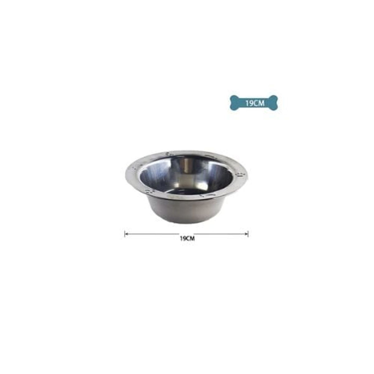 GENERICO - Cuenco Metálico 19cm