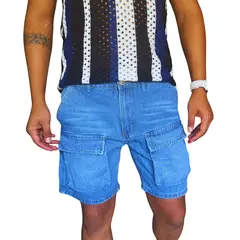 D'JOE - Short Jeans New Cargo Hombre