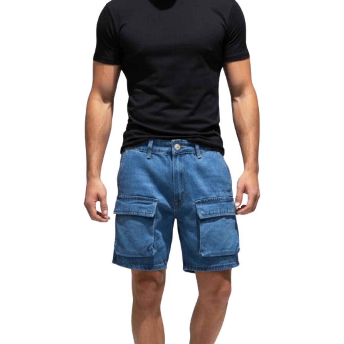 D'JOE - Short Jeans New Cargo Hombre