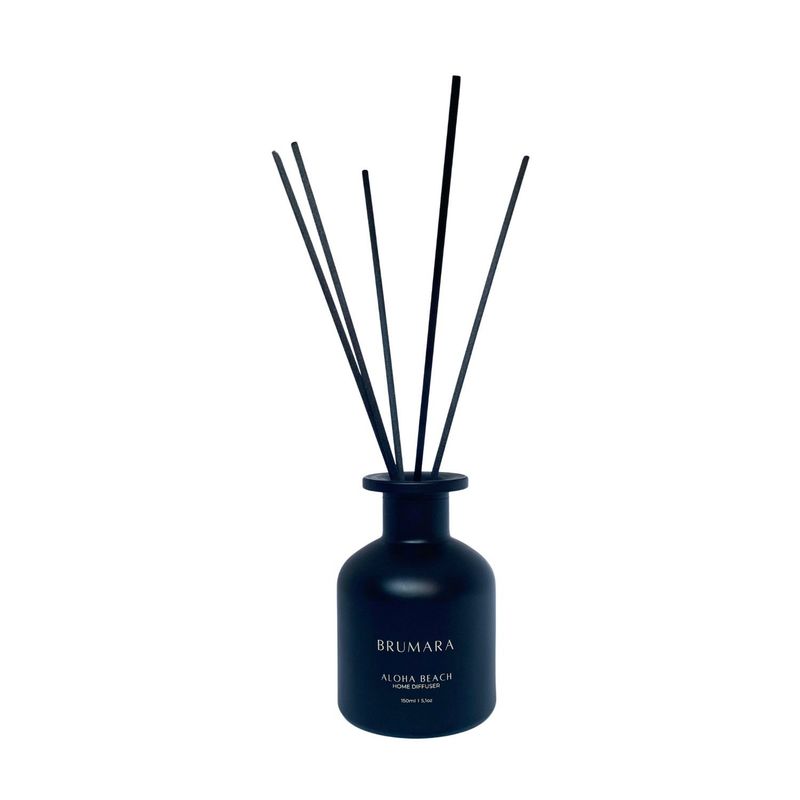 GENERICO - Difusor Aloha Beach Negro Empavonado 150ml Brumara