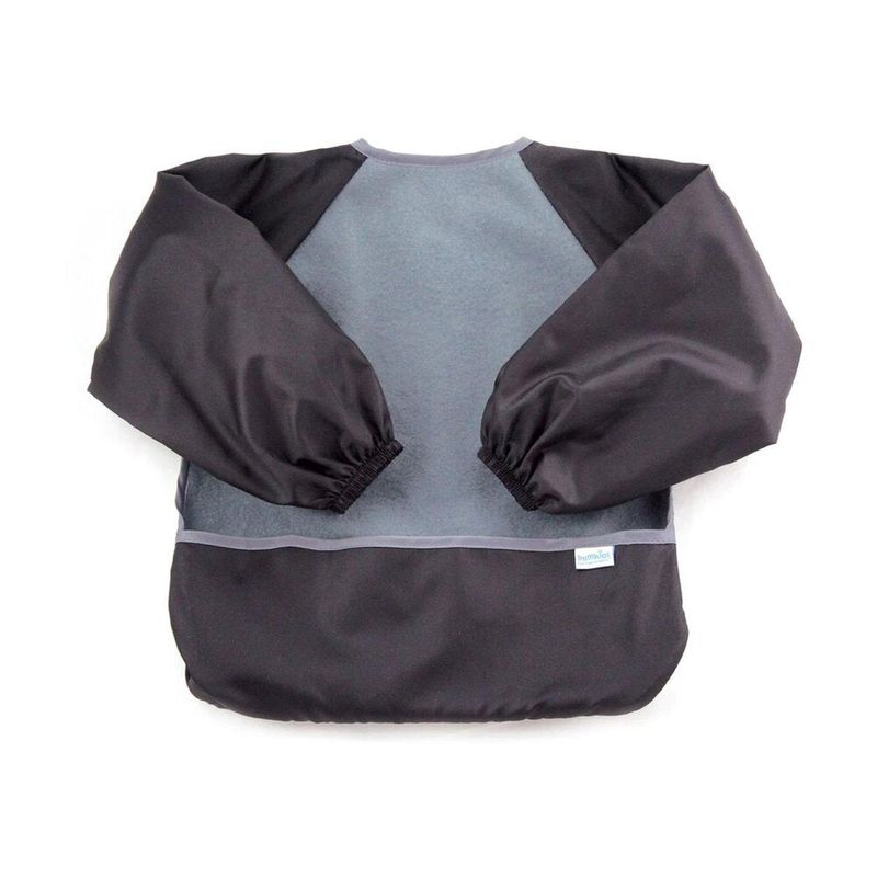 BUMKINS - Babero de Lana con Mangas Gris Bumkins
