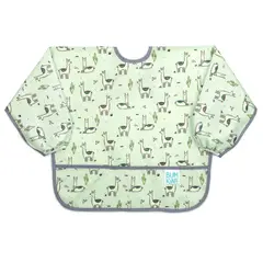 BUMKINS - Baberos con mangas - Verde claro - Talla Única