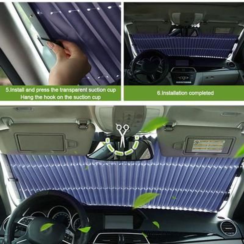 MOVI - PARASOL  RETRACTIL  PARA  AUTOS  Y CAMIONETAS XL