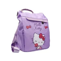 GENERICO - MOCHILA INFANTIL NIÑA ANTIROBO MORADO