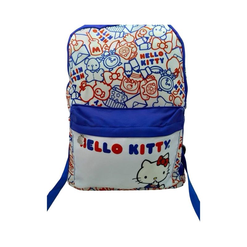 GENERICO - MOCHILA ESCOLAR INFANTIL NIÑA DISEÑOS AZUL