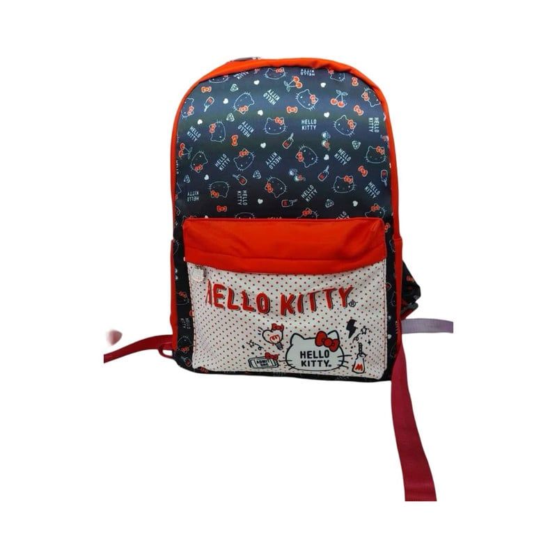 GENERICO - MOCHILA ESCOLAR INFANTIL NIÑA DISEÑOS NEGRO