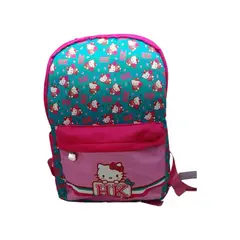 GENERICO - MOCHILA ESCOLAR INFANTIL NIÑA DISEÑOS AZUL