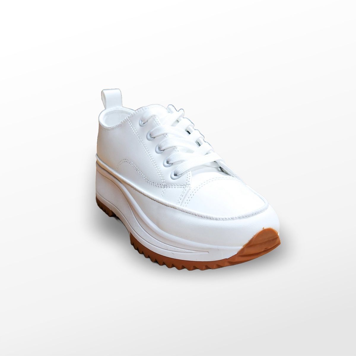 DOLCE CANNELLA - ZAPATILLAS MUJER  BLANCO CORDON PU