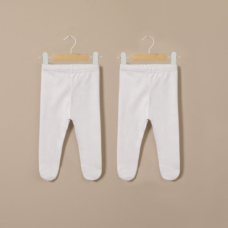 OPALINE - Panty Unisex bebé Blanco 39796 Opaline