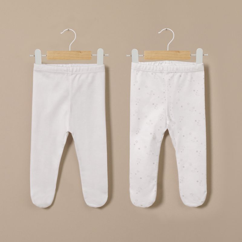 OPALINE - Panty Unisex bebé Blanco 39795 Opaline