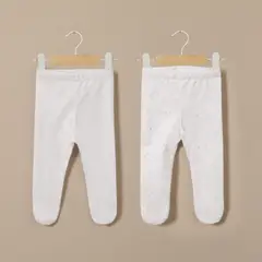 OPALINE - Panty Unisex bebé Blanco 39795