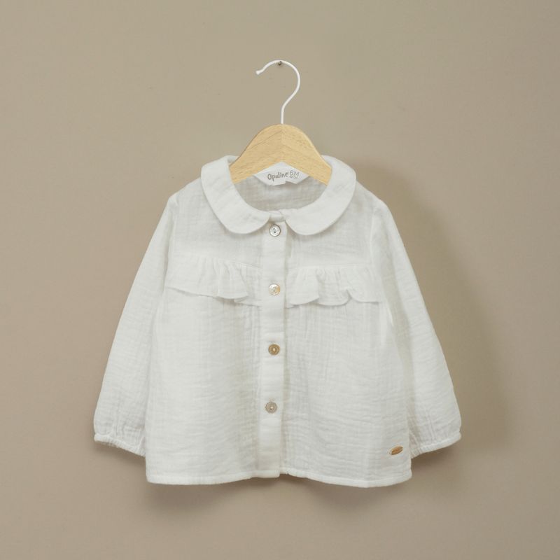 OPALINE - Blusas Bebé niña Blanco 39863 Opaline