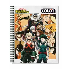 COLON - Pack 10 Cuadernos Univer. 7mm 100hjs My Hero Academia