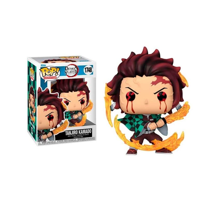 FUNKO - Funko Pop Tanjiro Kamado N°1748 Sun Breathing Demon Slayer