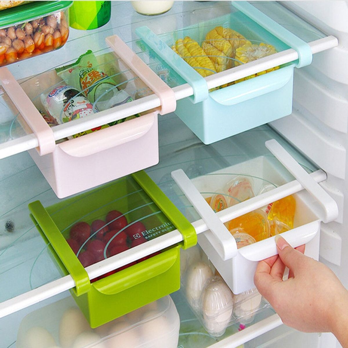 MOVI - SET 4 ORGANIZADORES PARA EL REFRIGERADOR